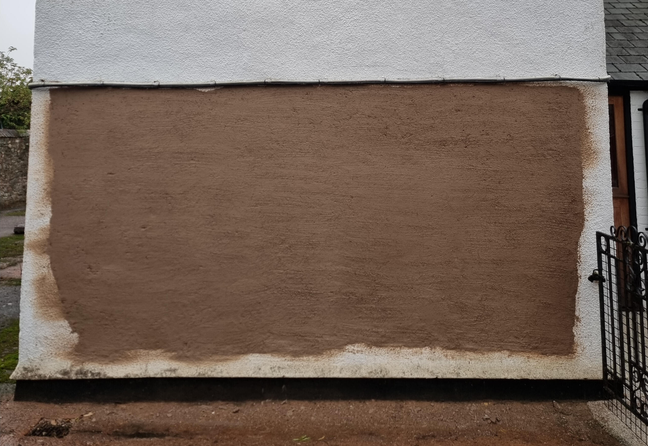 Lime mortar - brushed floatcoat